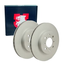 2x JP GROUP BREMSSCHEIBEN Ø262mm INNENBELÜFTET VORNE passend für HONDA CIVIC