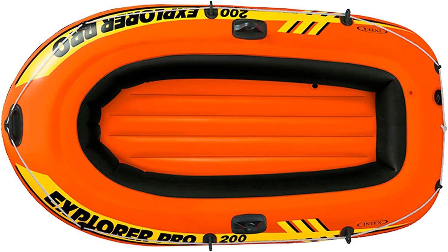 Intex Explorer Pro 300 Inflatable Boat Orange for sale online eBay