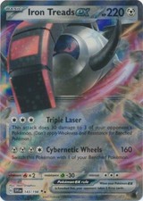 iron treads ex pokemon card price (Alt Full Art) Attack 2 Iron Treads ex (143/198) [Scarlet