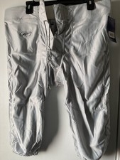 Pantalones de fútbol Reebok azul gris nuevos con etiquetas nuevos con etiquetas LXL