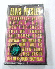 Factory Sealed Elvis Presley Sound Value RCA 2079-4-R Top 10 Hits Cassette Tape