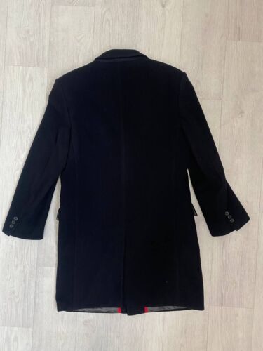 Hugo Boss wool coat black size 50 M Mens - Picture 2 of 9