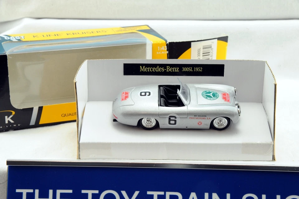 K-LINE KRUISERS 1952 MERCEDES-BENZ 300SL CAR. DIE-CAST. 1:43 SCALE. NEW IB. - Image 2 of 3