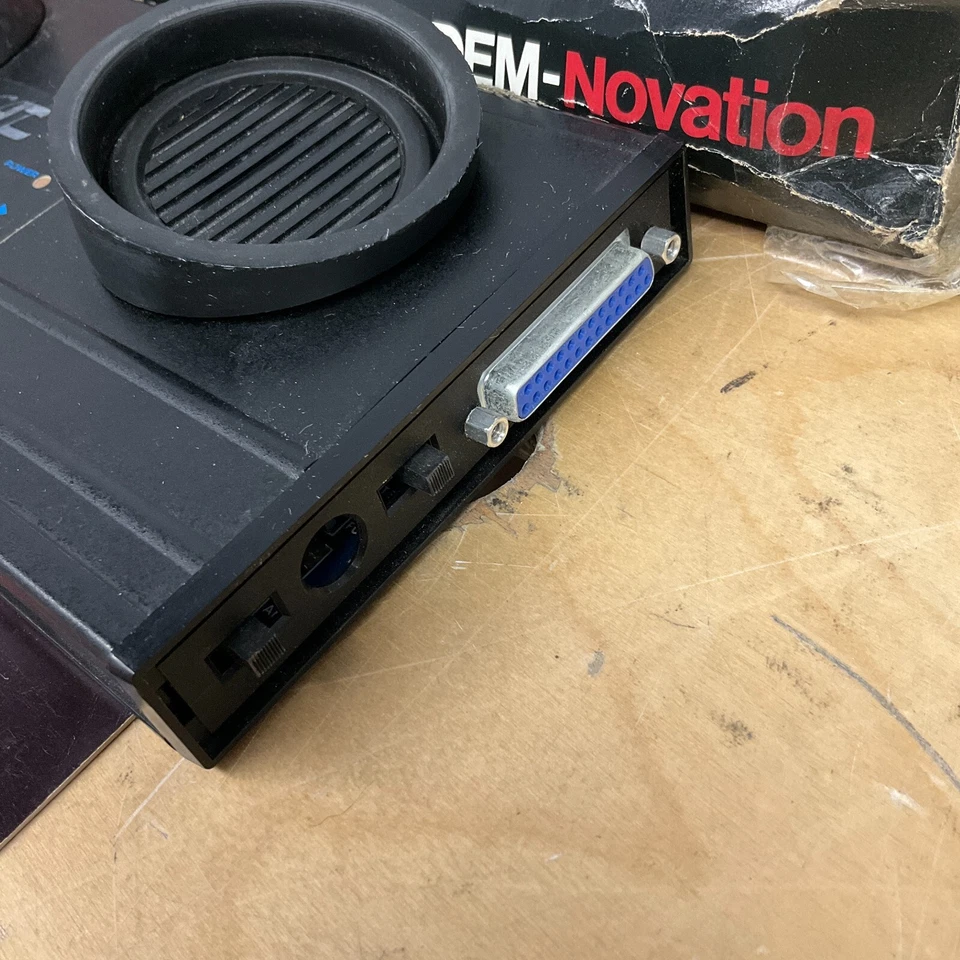 Vintage Novation CAT Modem, No Power Supply w/ Original Box - Image 4 of 4
