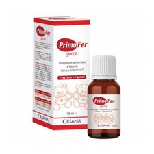 Orsana Primofer Gocce Integratore di Ferro e Vitamina C per Bambini, 12ml