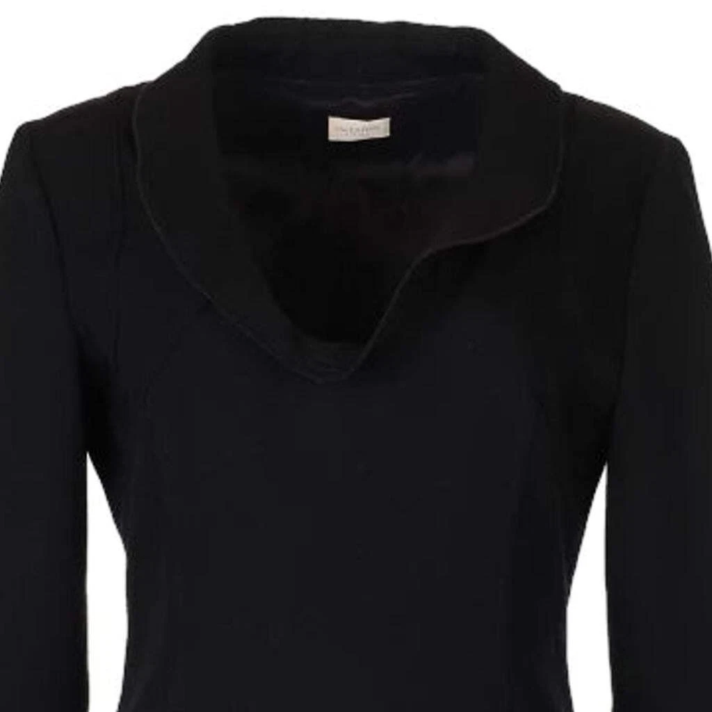 Abito midi Roma Valentino piccolo nero lana