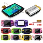 Hispeedido V5 GBA Laminated IPS LCD KIT W/ 1800mAh batteries with UV shell