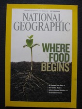 National Geographic September 2008 Where Food Begins, Elephants, Haiti, Cholitas