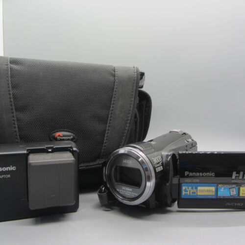 Panasonic HDC-SD9 Handheld High Definition Camcorder Black Tested