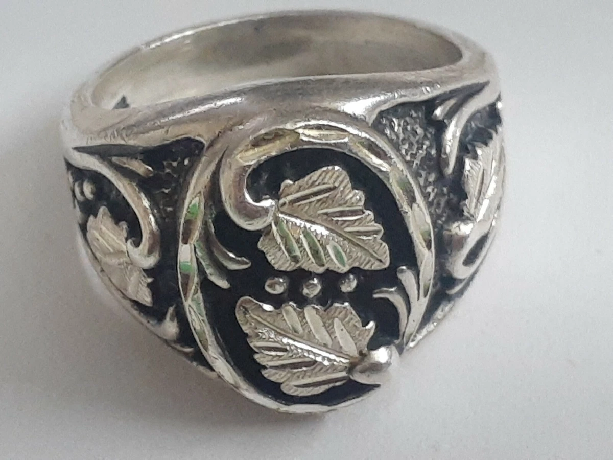 Black hills silver mens rings deals