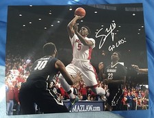 Stanley Johnson Autographed 11x14