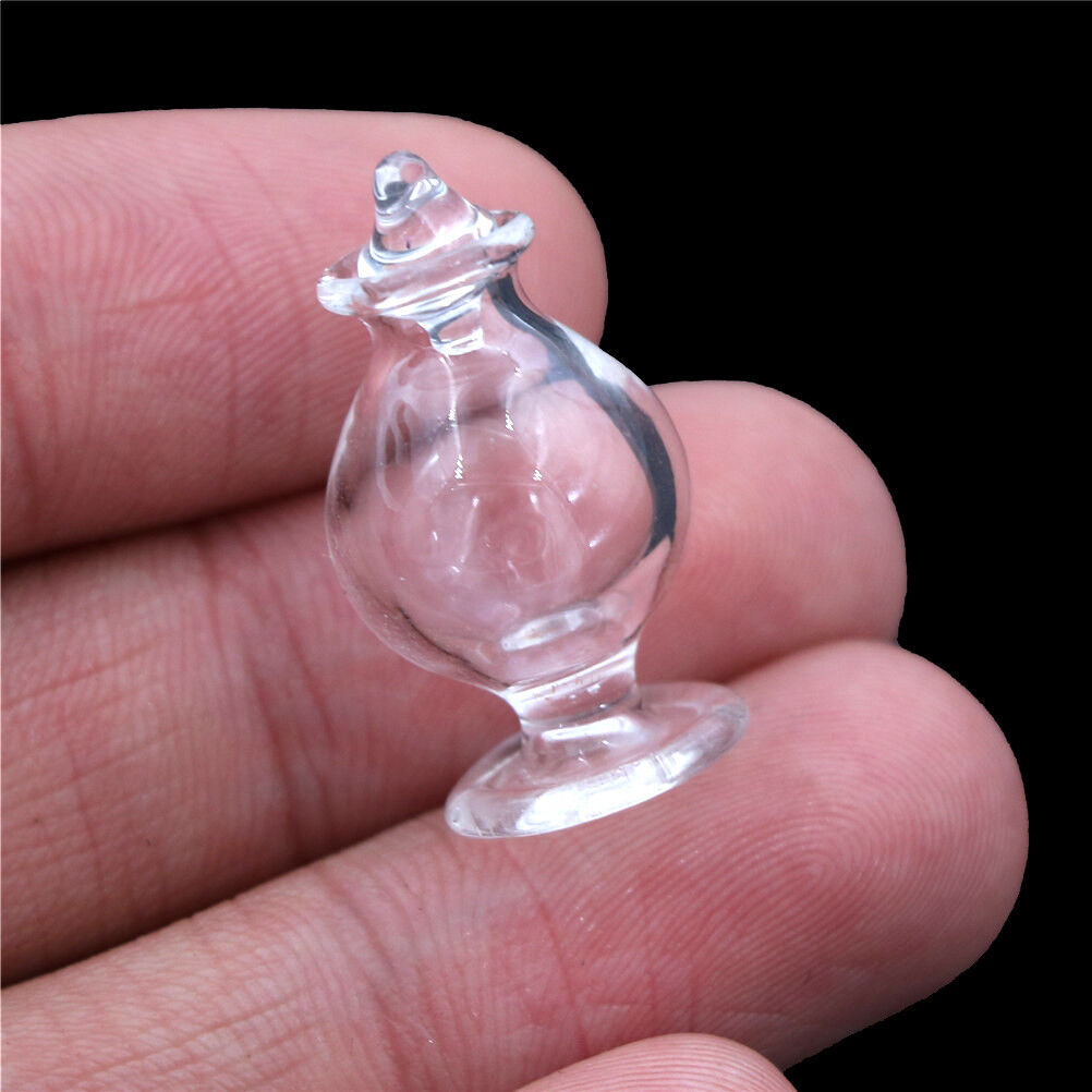1/12 Scale Dollhouse Miniature Glass Candy Bottle With Piston Bab.OU