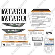 Fits Yamaha DR2A19 Drive 2 Golf Cart Decal Kit - 7 YEAR OUTDOOR 3M VINYL!