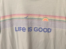 NWT Women's Life is Good Sage Green SS Med Crusher Light Tee