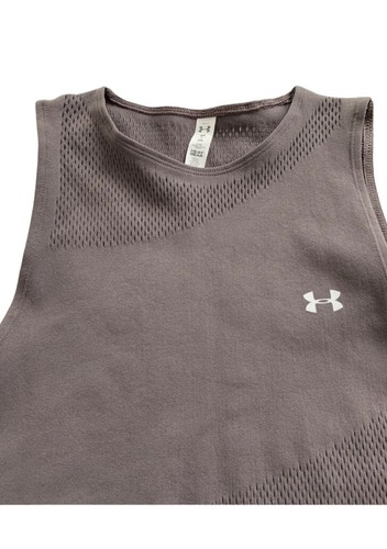 NEW! Under Armour women' s HeatGear Training Tank Top Shirt Fitted size S - Picture 3 of 11