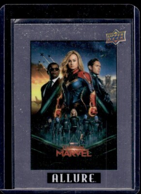 2022 Upper Deck Marvel Allure Movie Posters #MP-19 Brie Larson Captain Marvel