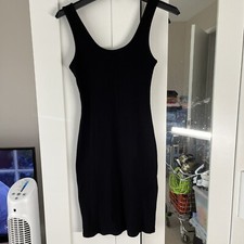 Fashion Nova Black Tank Top Dress Size Medium