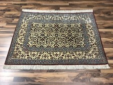 ✔ Nain| Todeshk | 110 x 151 | Handgeknüpft | Orientteppich | Carpet | Rug‼️