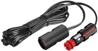 Procar Kfz VerläNgerungskabel 1,8M Universalstecker <> Kfz Kupplung 12V 24V 8A