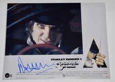 Malcolm McDowell Signed Autograph 11x14 Photo A Clockwork Orange Beckett BAS COA