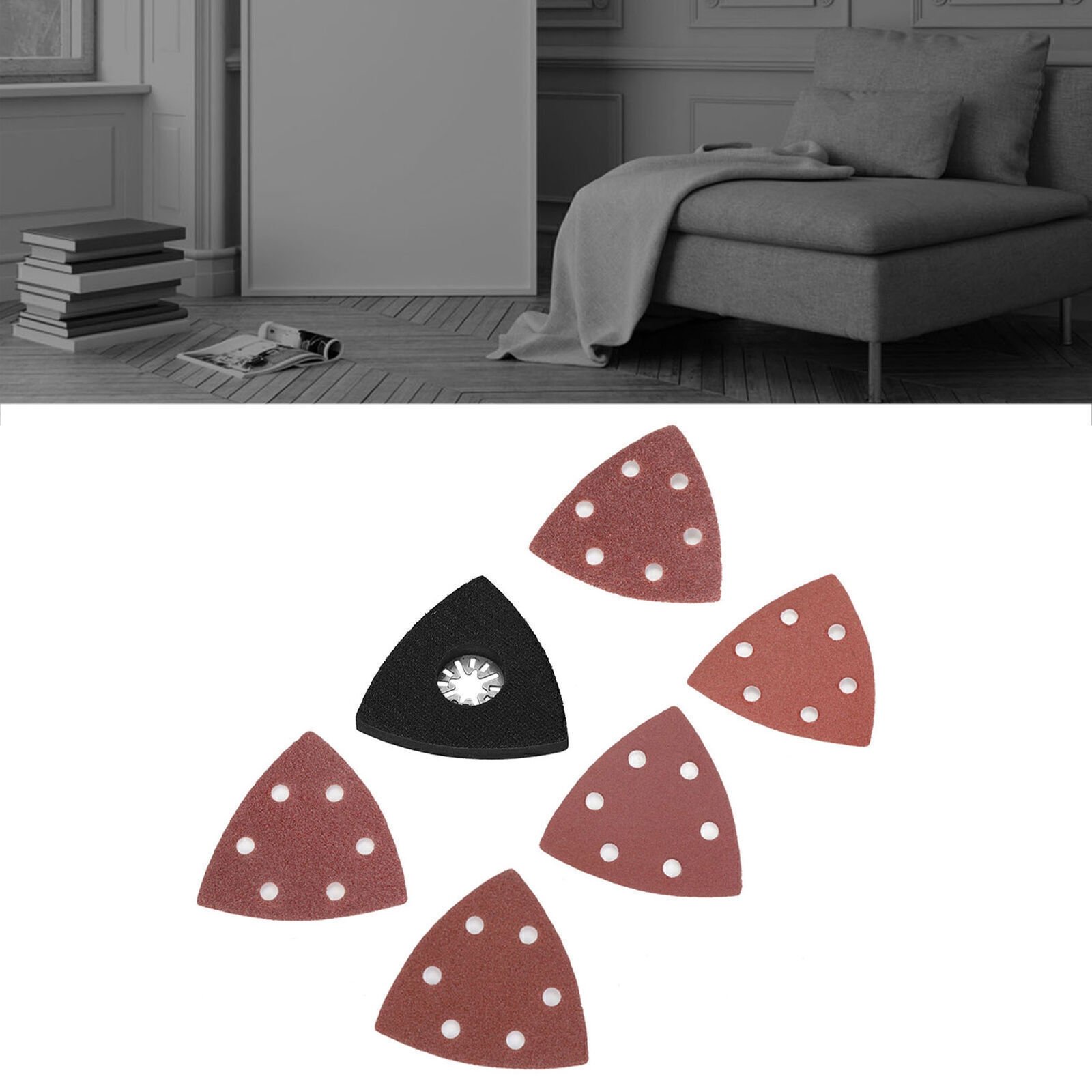 101pc Sanding Paper Set for Bosch Fein Oscillating Multi Tool Cutter Accessories