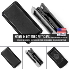 Belt Clip - Universal Sheath/Holster - Model 14 - Rotating Belt Clip