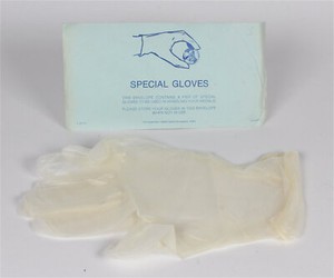 RARE 1972 Franklin Mint Special Gloves For Medal Handling with Envelope