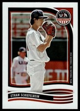 2024 Panini USA Stars & Stripes 46 Ethan Schiefelbein Baseball Card