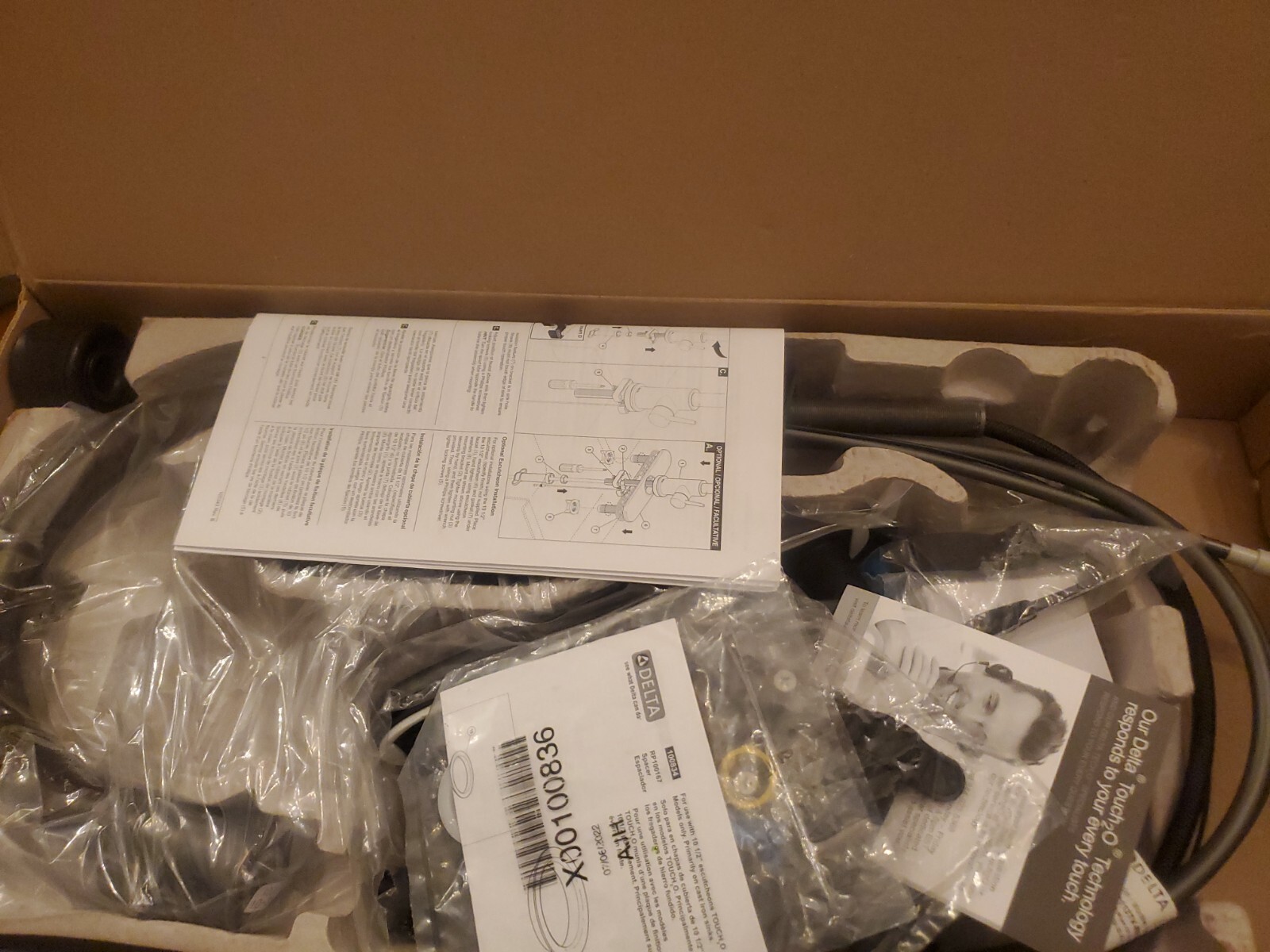 Delta 9113TV-RB-DST Essa VoiceIQ Voice Activated Oil Bronze Kitchen Faucet $550