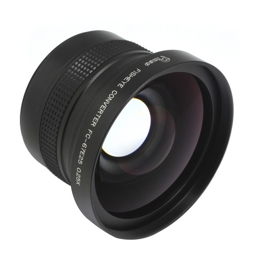 67mm 0.45X 52mm 0.25X Fisheye Wide Angle Lens For Canon Nikon Pentax Camera - Picture 6 of 9