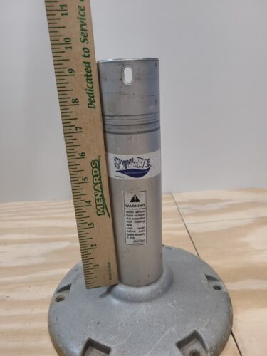 Adjustable Height Pedestal Base Aluminum 9 Inch Swivel-Eze P808A - Foto 14 di 14