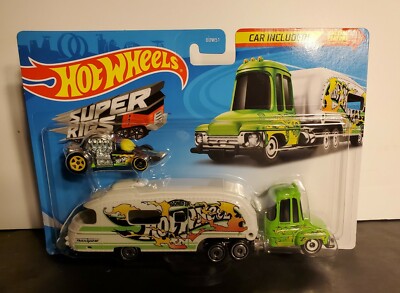HOT WHEELS 2019 MATTEL SUPER RIGS TOONED UP CAR INCLUDED