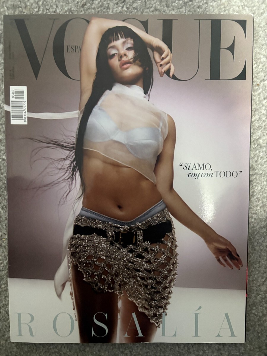 女性情報誌 Vogue Spain November 2022 Rosalia Oh, Penelope! Oh, Rosalía!