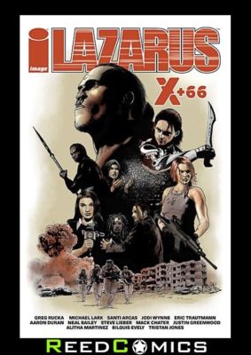 LAZARUS X PLUS 66 GRAPHIC NOVEL New Paperback Collects 6 Part Series