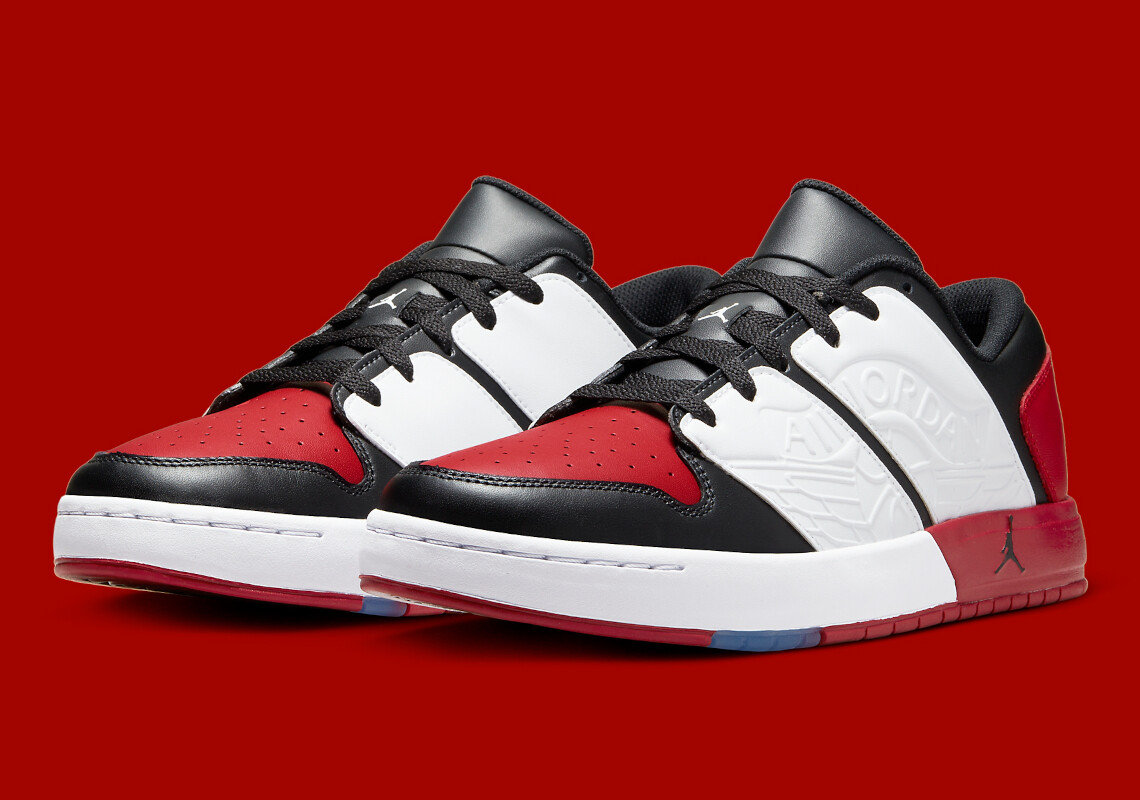 Nike Air Jordan Nu Retro 1 Low Chicago Varsity Red Black
