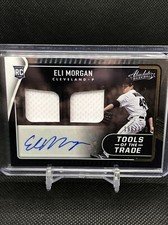 2022 Absolute Tools of the Trade 2 Swatch Signatures Eli Morgan Rookie Auto RC