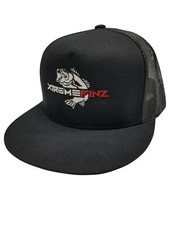Largemouth Bass Fishing Hats Classic Trucker Snapback - XTREMEFINZ
