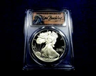 1988-S AMERICAN SILVER EAGLE  (POP 2 COINS)  70 DCAM  LEONARD BUCKLEY SIGNATURE