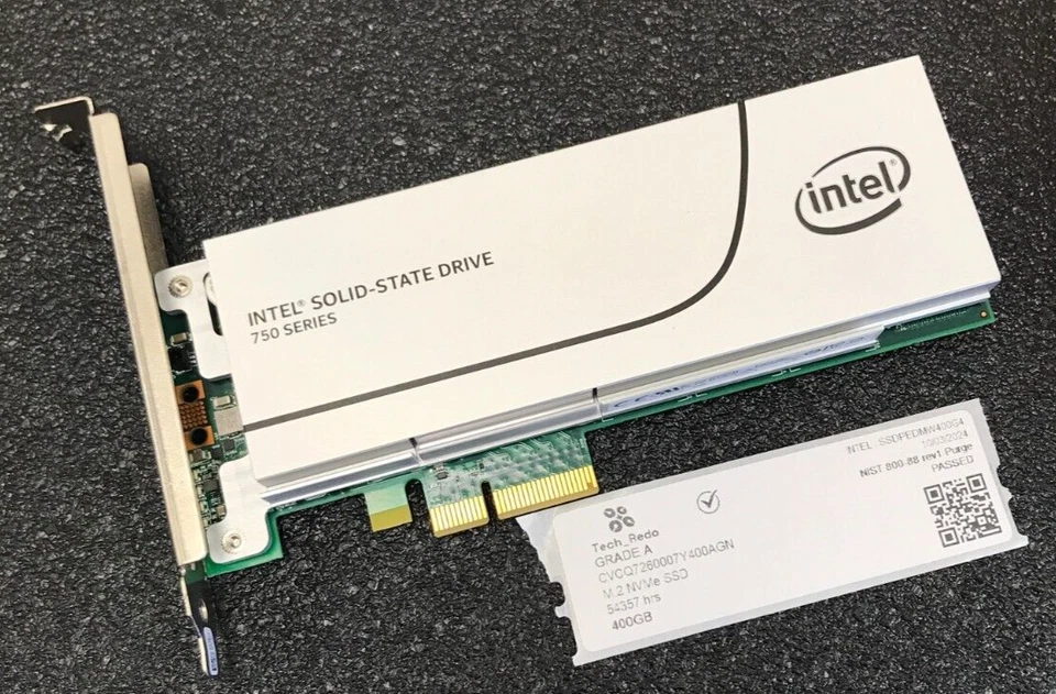 SSDPEDMW400G4 Intel® SSD 750 Series (400GB, 2.5in PCIe 3.0, 20nm, MLC) SSD - Image 4 of 4