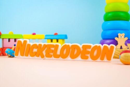 Nickelodeon Logo 3D Printed Kids Toy Gift Pretend Play Television Nick Junior - Picture 2 of 6