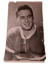 1950S JEAN BELIVEAU ADOLPHE STUDIO OVERSIZED PHOTO NHL HOCKEY MONTREAL CANADIENS