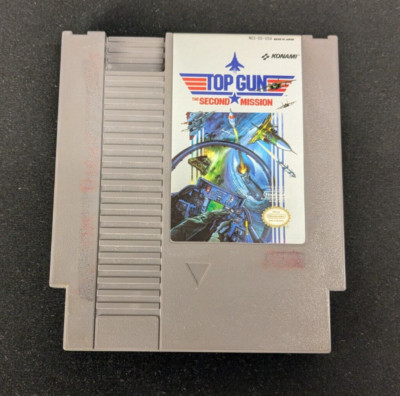 Top Gun Second Mission  (Nintendo NES, 1990) Cart Only | Tested | Authentic