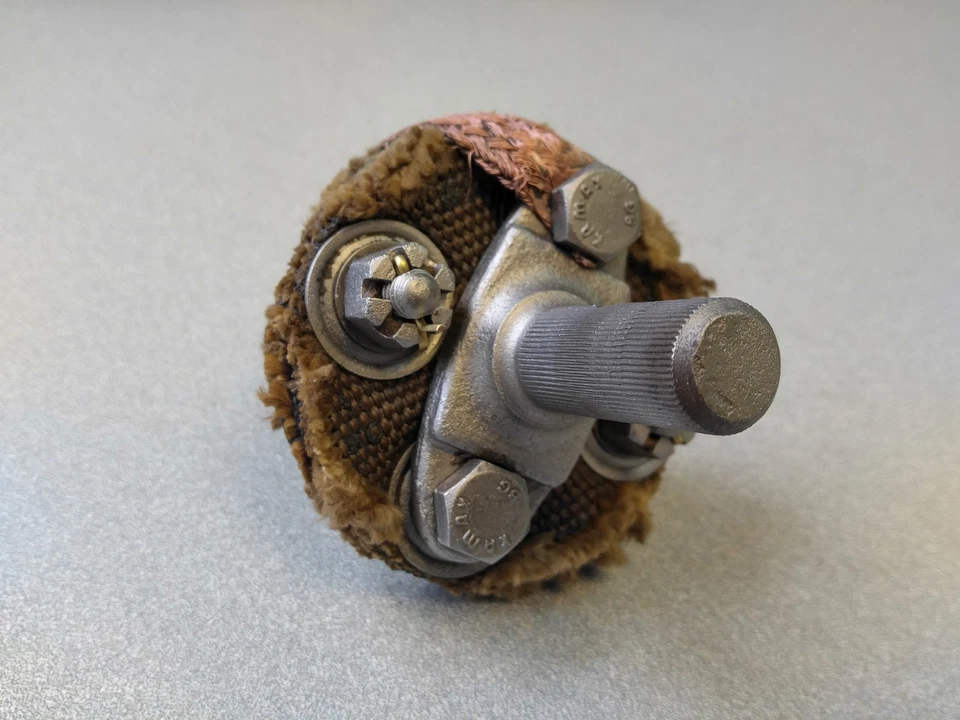 BONITO ACOPLADOR DE DIRECCIÓN ORIGINAL USADO ORIGINAL PORSCHE 356A 356B JUNTA DE TRAPO #2 Foto 3 de 4