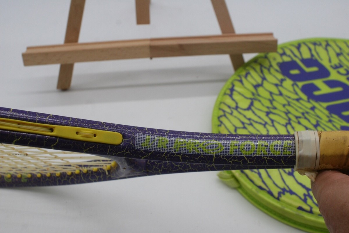 Raquette De Tennis Vintage Spalding Rebel Pro - Neuve Avec étui (poignée 4 1/2")