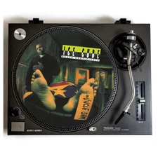 ICE CUBE Turntable Slipmat For Vinyl Records 12” DJ Slip Mat hip hop rap vinyls