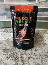NEW Daily Remedy Muscle Relief Foot Soak with Epsom Salt 16oz. Soothe Foot Aches