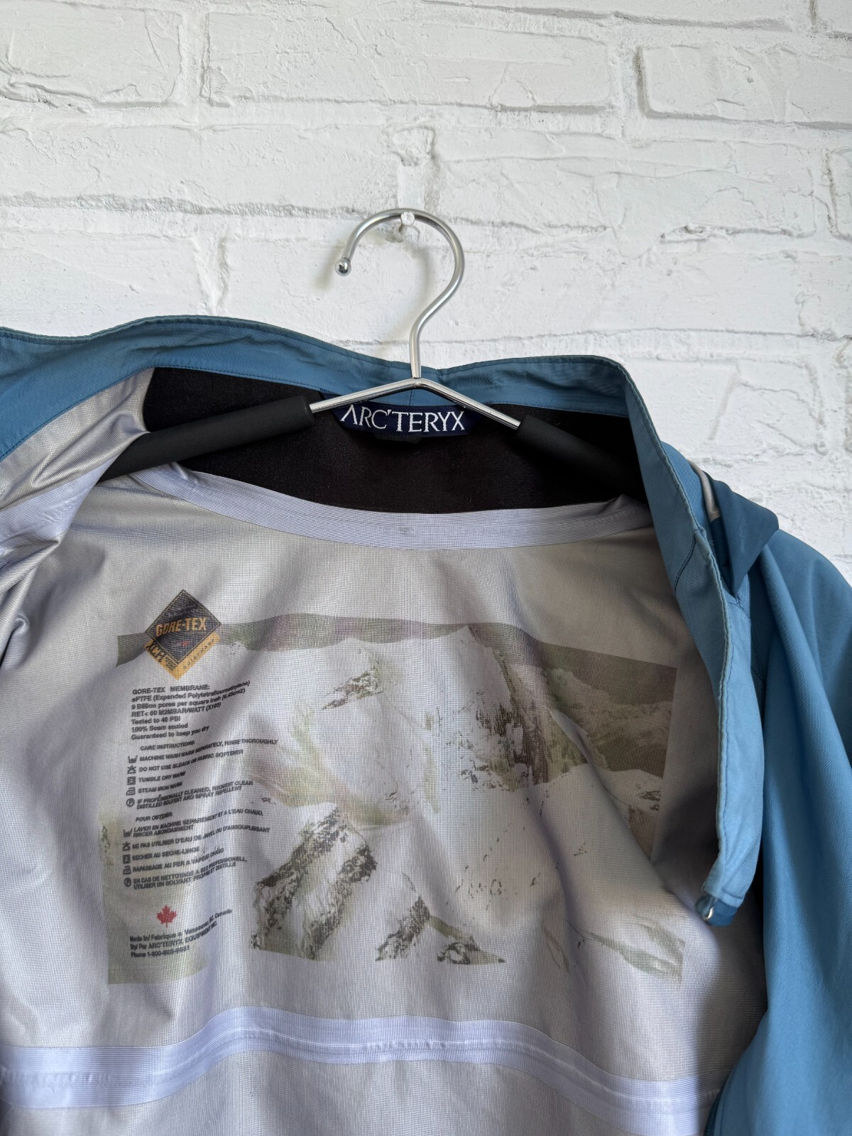 RARA giacca vintage anni 90 Arc'teryx Sidewinder asimmetrica gore tex uomo taglia M