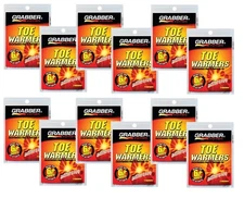 12 pr Grabber Heat Treat 6 hr TOE WARMER Gloves Boots Pocket Instant Heat