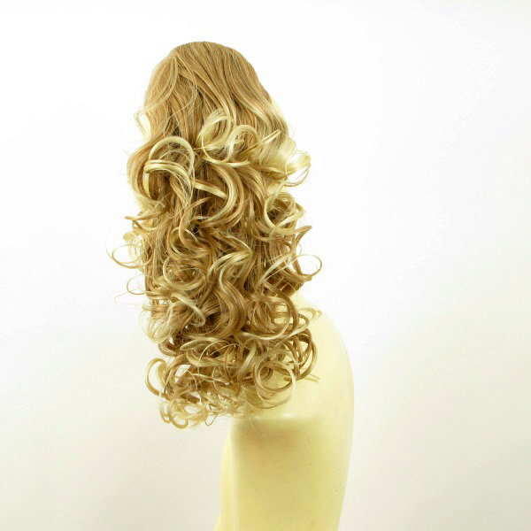 Postiche Queue De Cheval Bouclée 65 Cm – Cheveux Synthétiques Multicolores – à Fixer