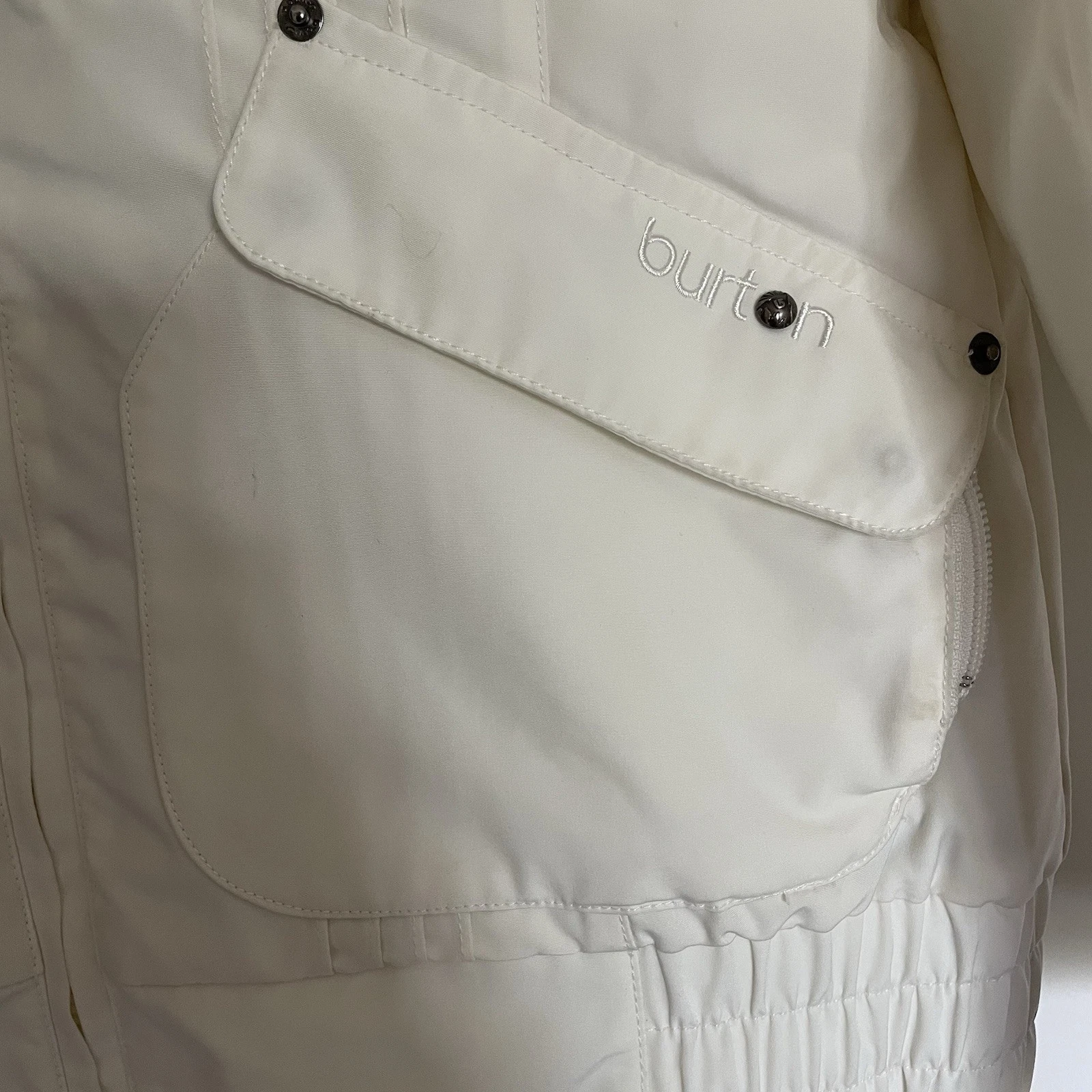 burton snowboard dryride hooded cargo ski jacket